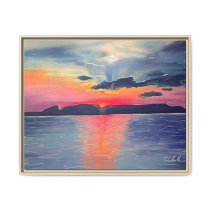 Sleeping Giant at Dawn Framed Wall Art