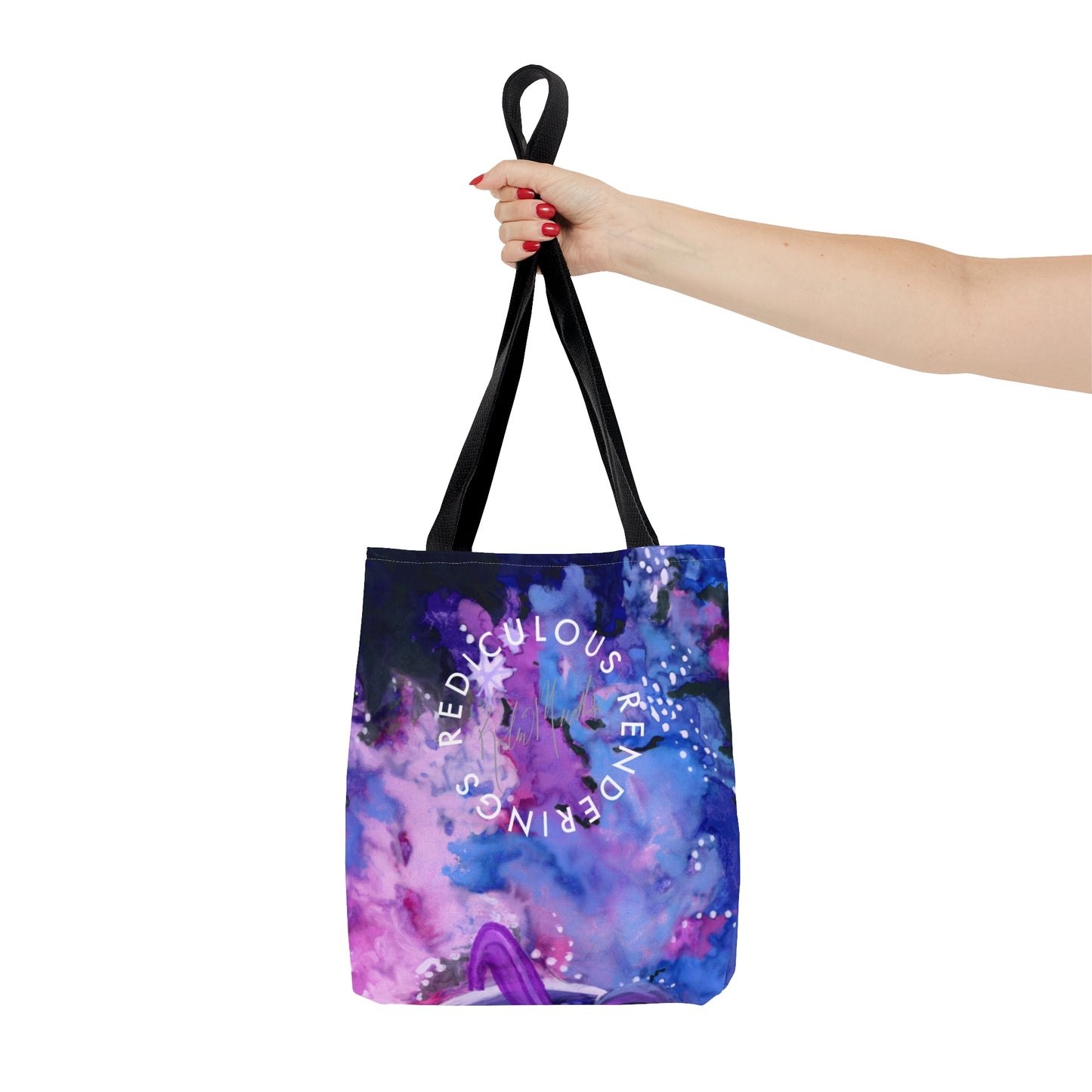 Purple Galaxy Tote