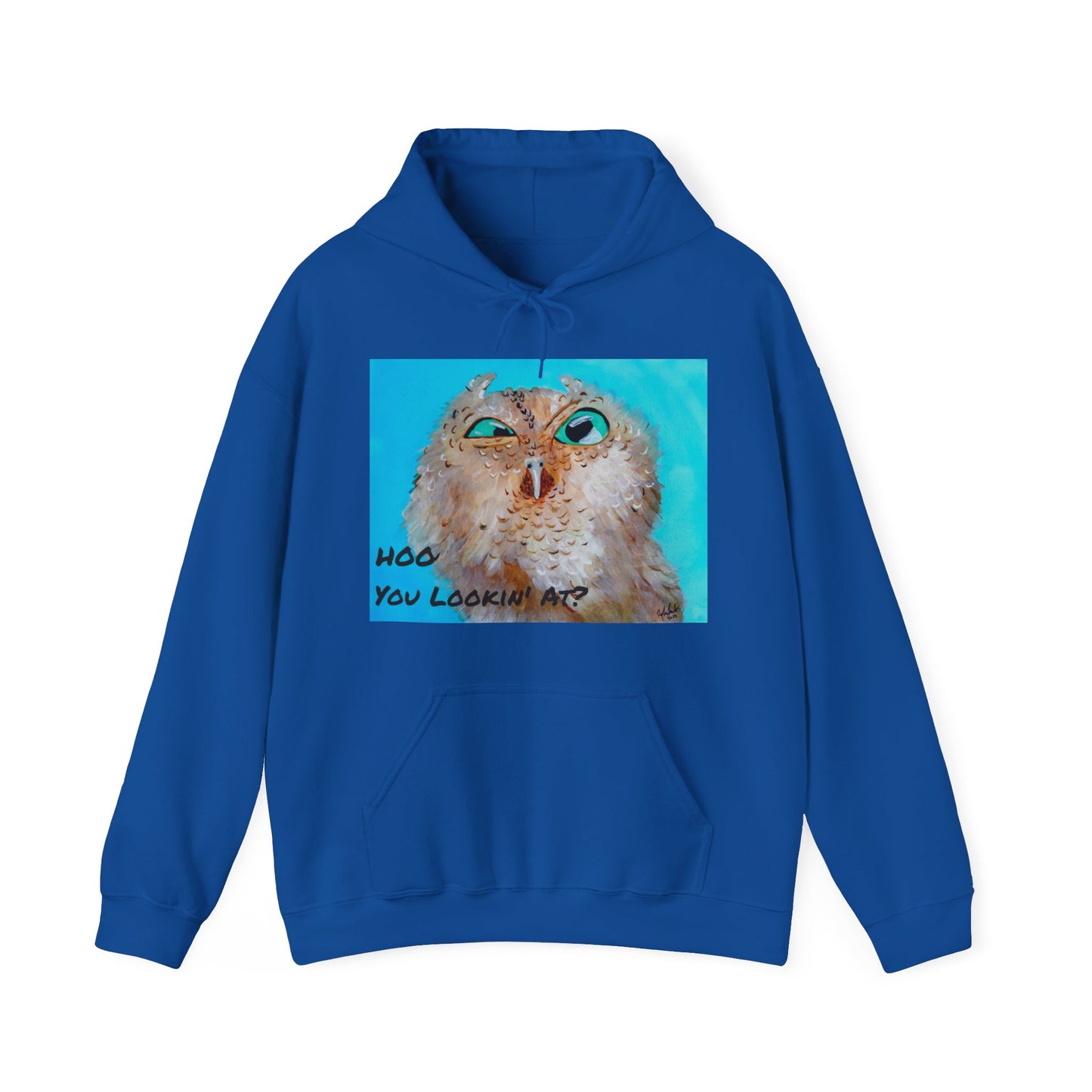 Grumpy Owl- Hoo You Lookin At? Sweatshirt- Additional Colors