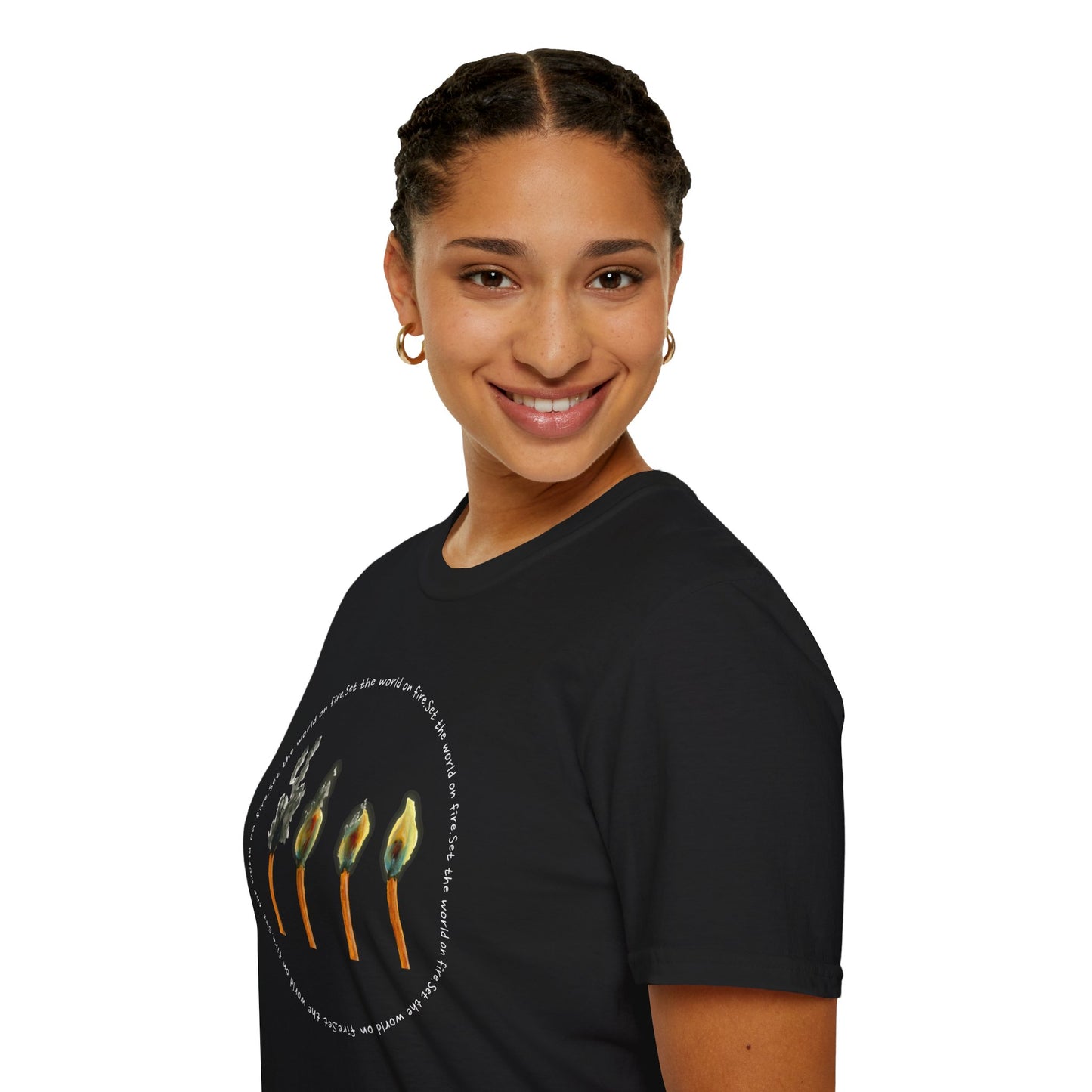 Light the World on Fire Unisex Softstyle T-Shirt