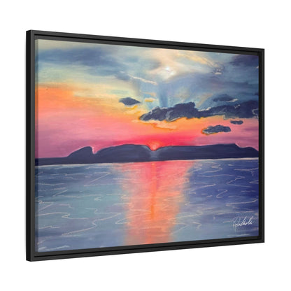 Sleeping Giant at Dawn Framed Wall Art