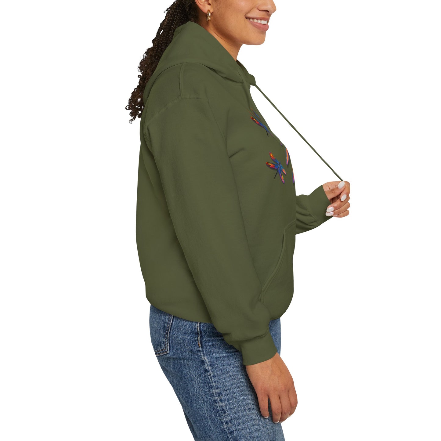 Dragon Fly Hooded Sweatshirt