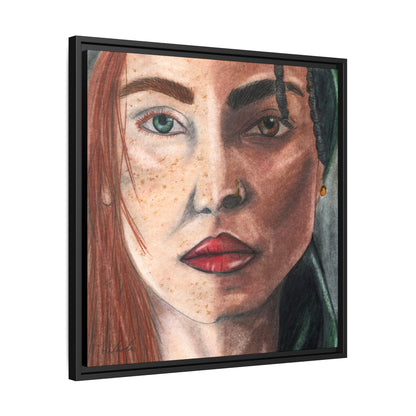 Beyond Race Woman Framed Wall Art