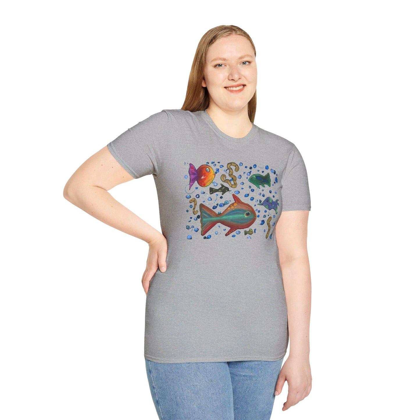 Fish Unisex Softstyle T-Shirt