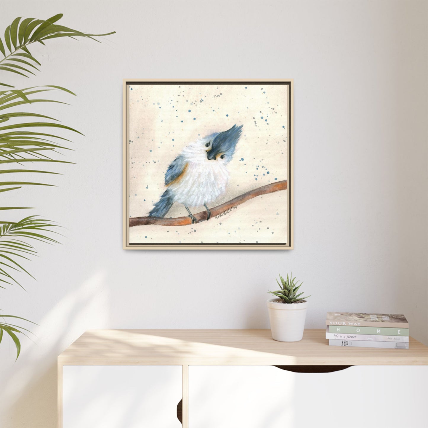 Blue Bird Framed Wall Art