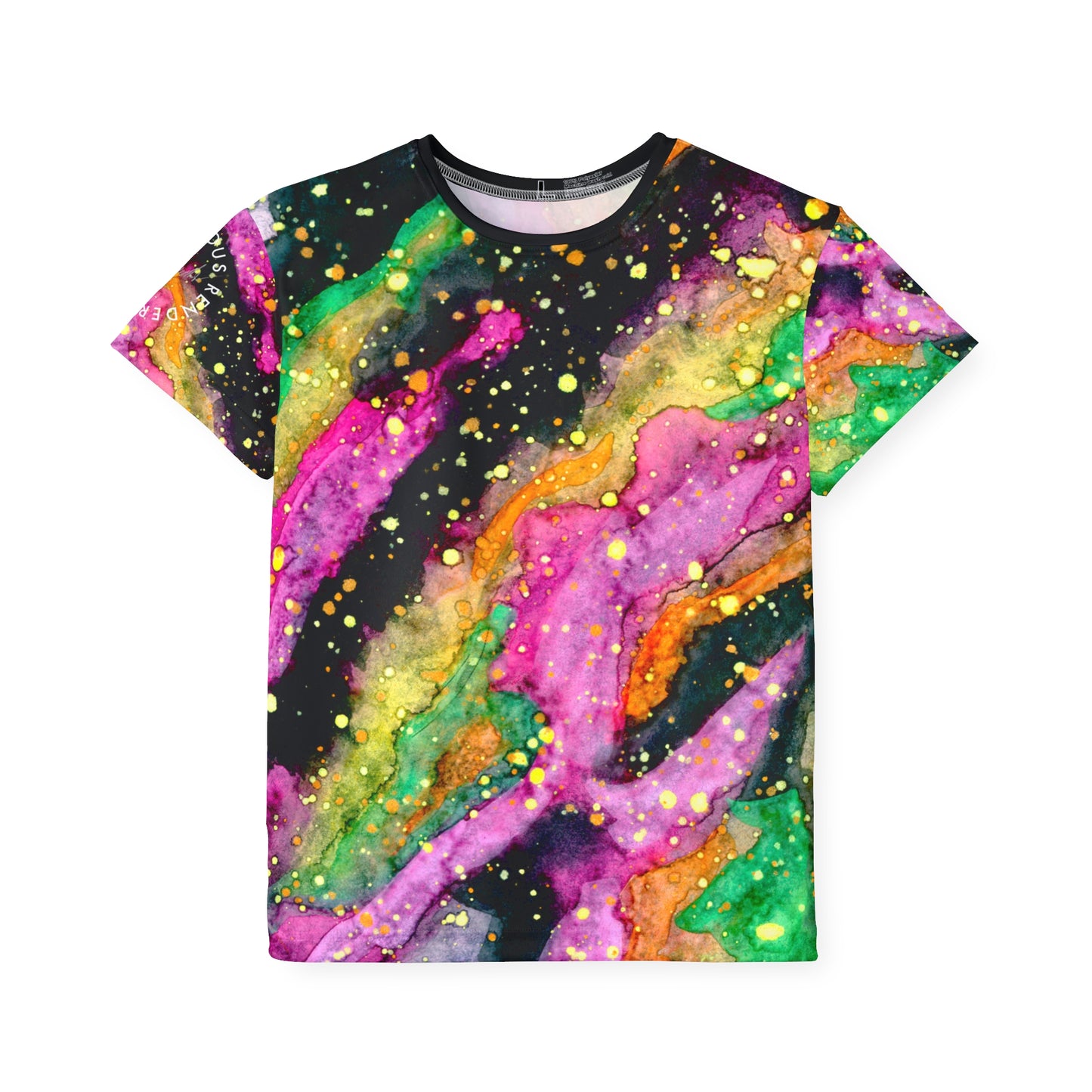 Neon Galaxy Kids Sports Jersey (AOP)