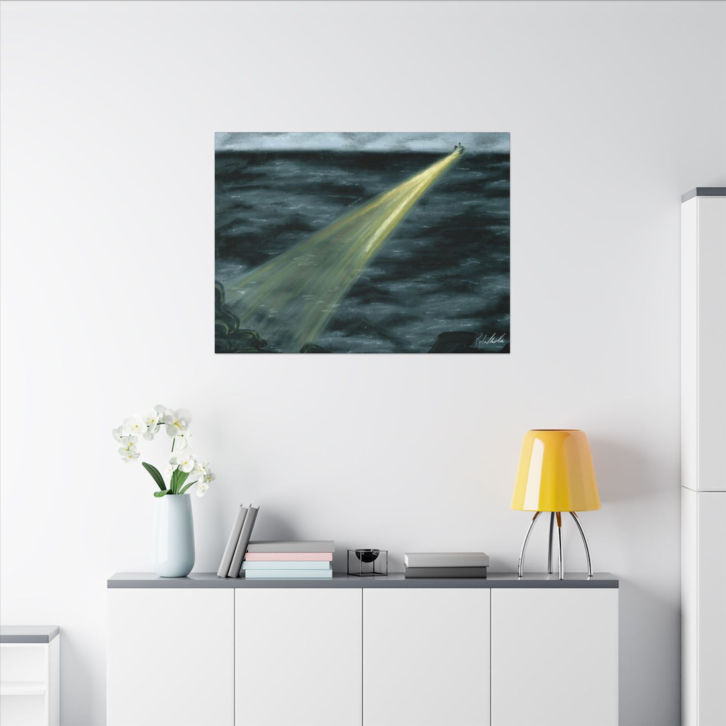 Stormy Seas Canvas Gallery Wrap