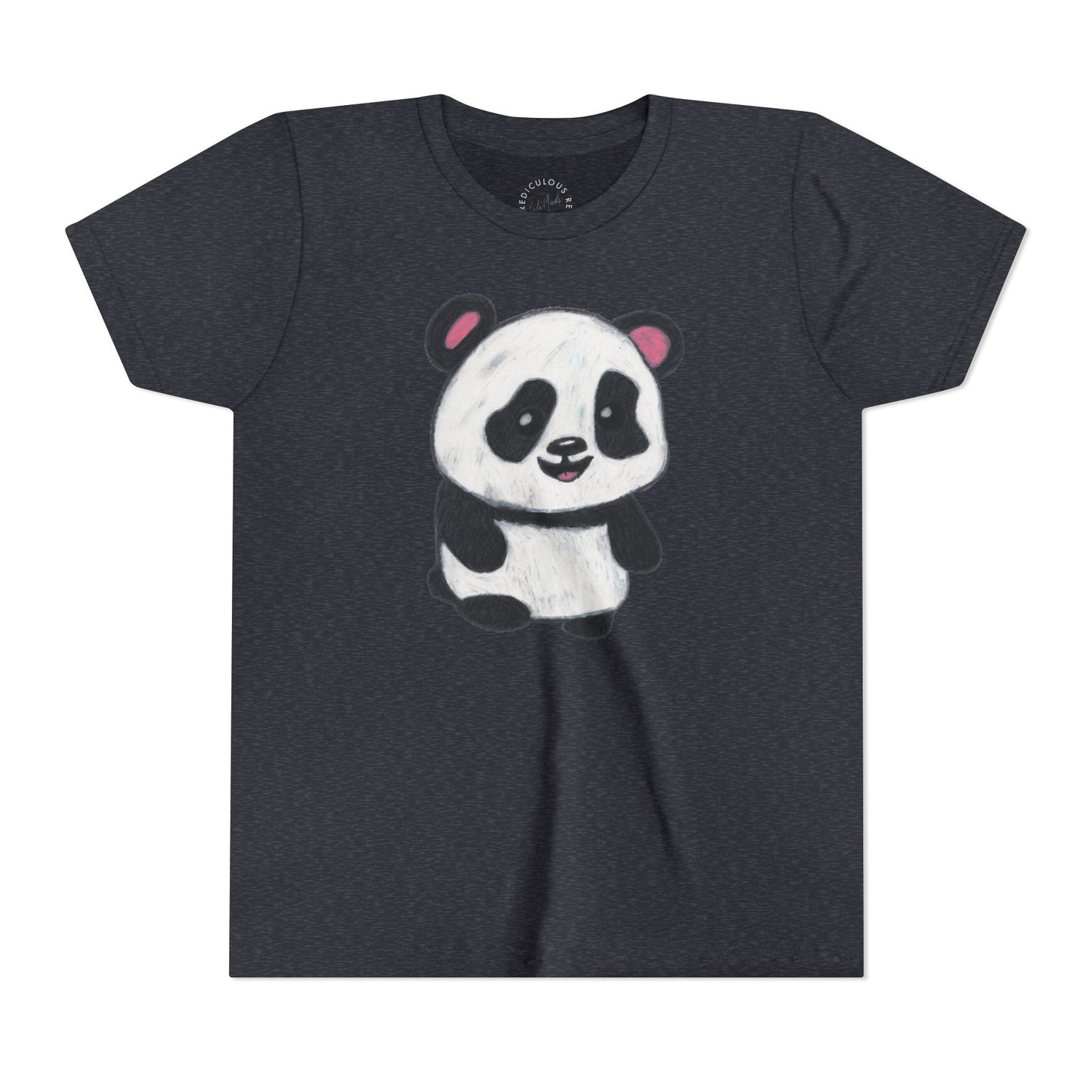 Kids Panda Tee — Cute Hand-Drawn Baby Panda Youth Shirt