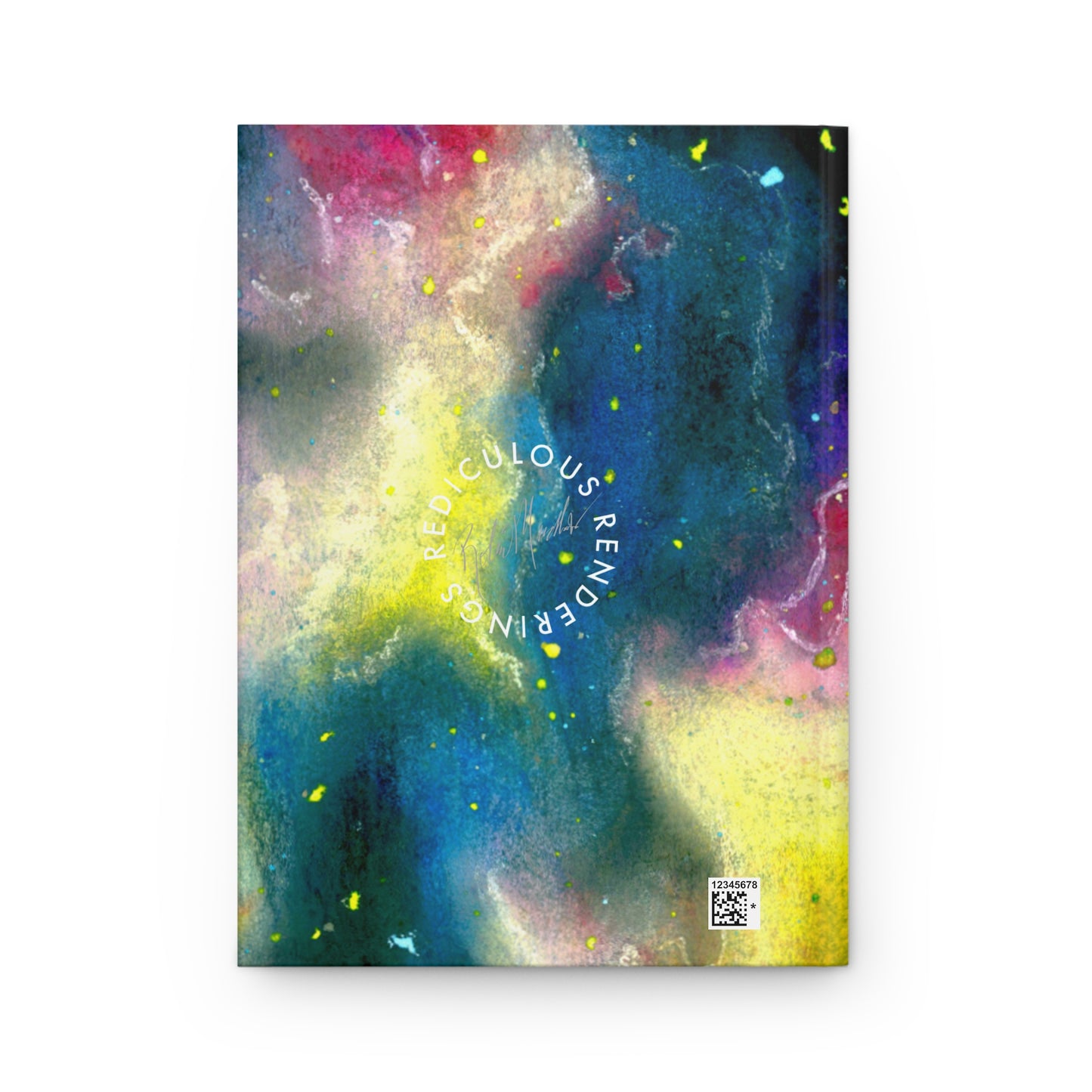 Sunrise Galaxy Hardcover Journal Matte 150 Pages, Printed Cover