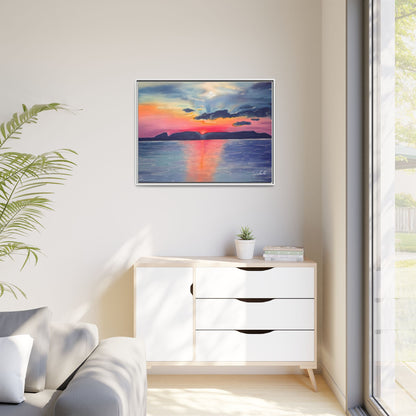Sleeping Giant at Dawn Framed Wall Art