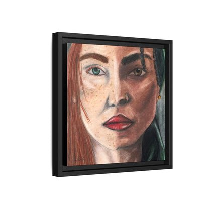 Beyond Race Woman Framed Wall Art