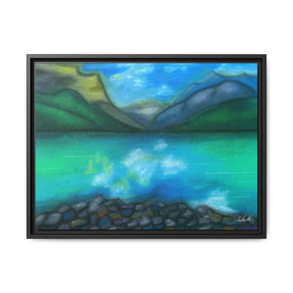 Mountain Lake Framed Wall Art