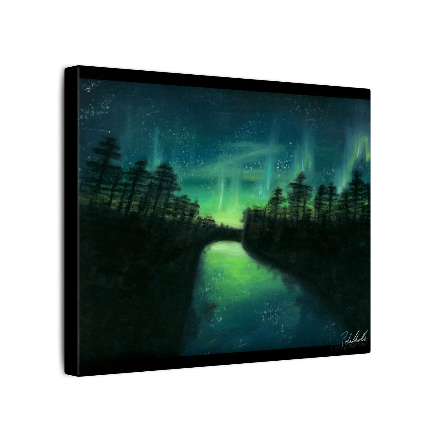 Northern Lights Canvas Gallery Wrap