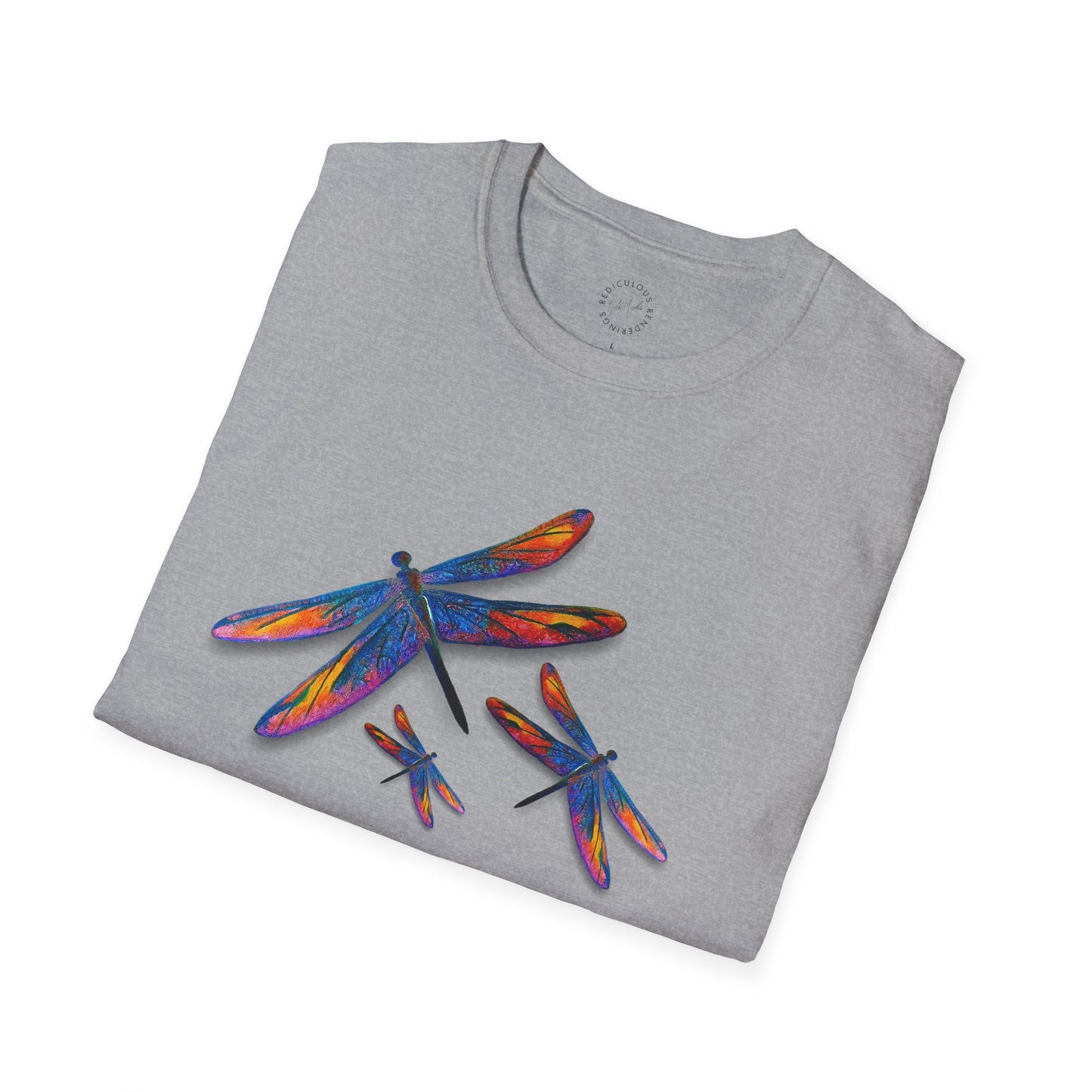 Dragon Fly Unisex Softstyle T-Shirt