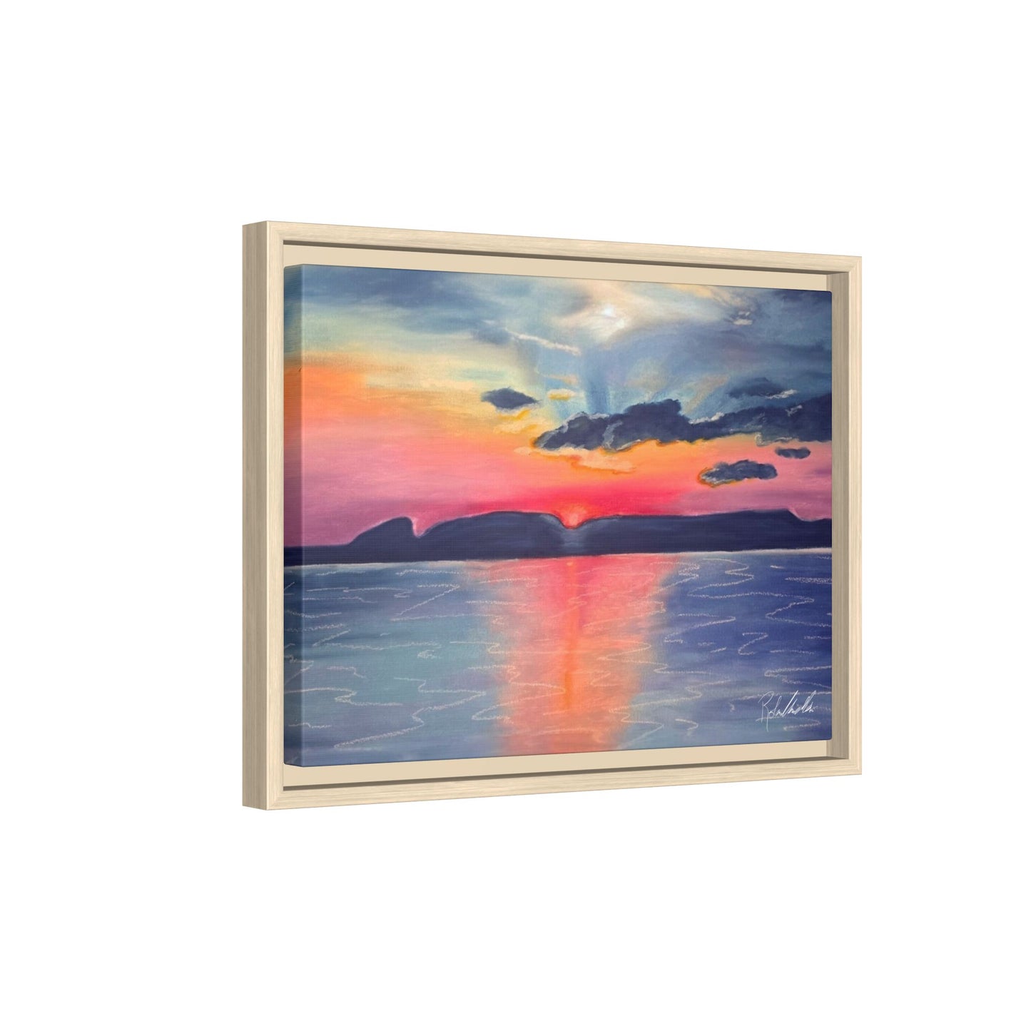 Sleeping Giant at Dawn Framed Wall Art