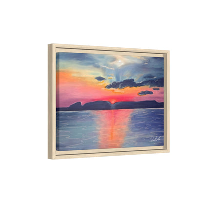 Sleeping Giant at Dawn Framed Wall Art