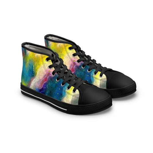 Sunrise Galaxy Unisex Classic High Top Sneakers