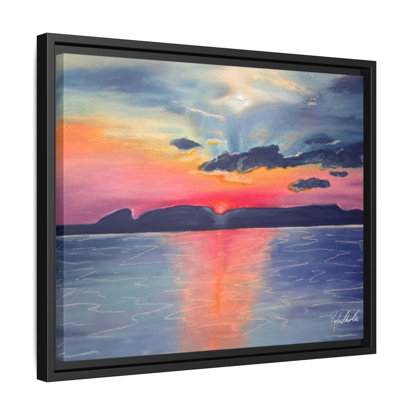 Sleeping Giant at Dawn Framed Wall Art