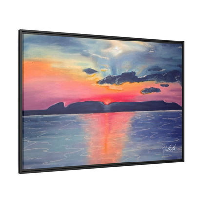 Sleeping Giant at Dawn Framed Wall Art