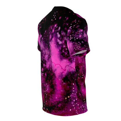 Galaxy Nebula Tee — Pink Space All-Over Print T-Shirt