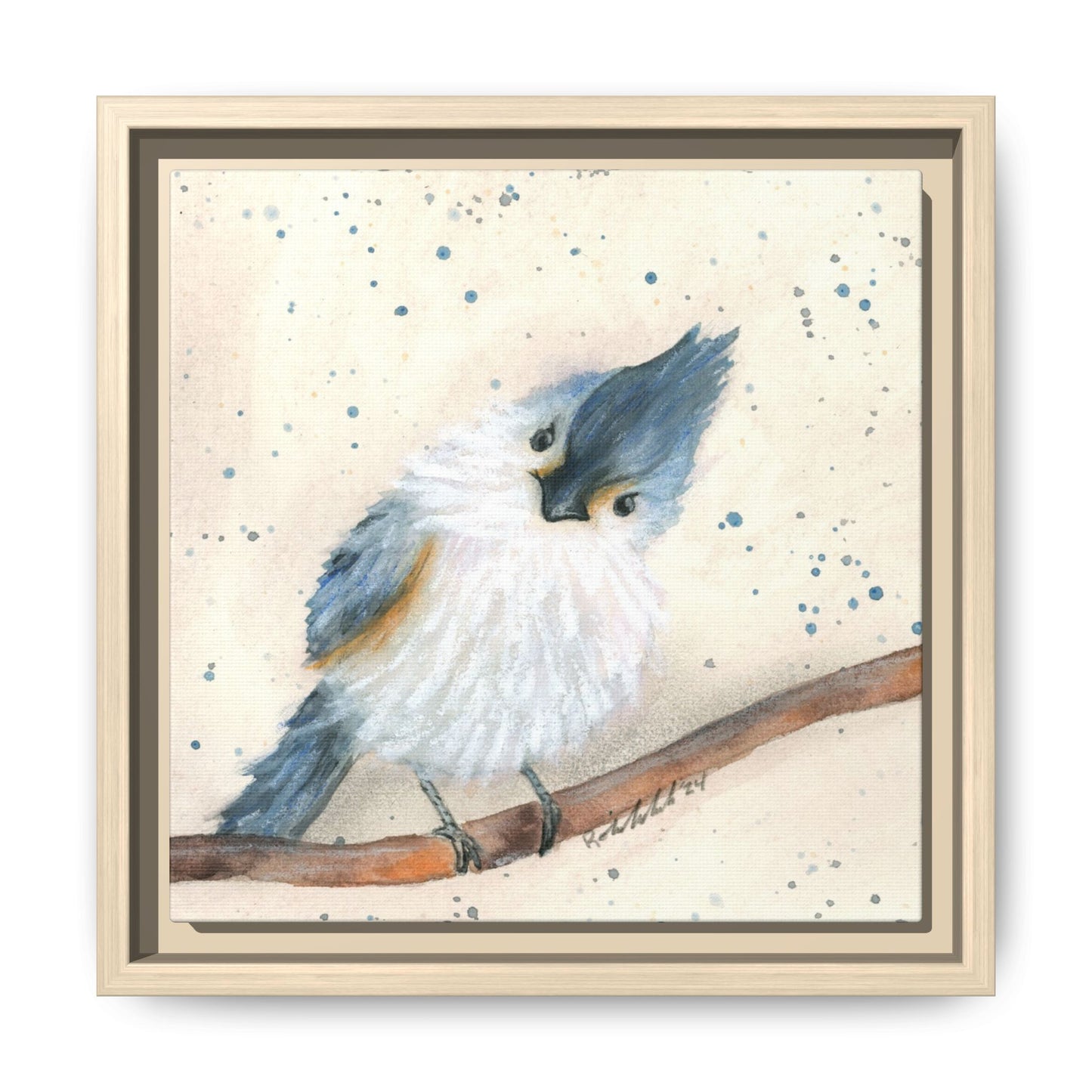 Blue Bird Framed Wall Art