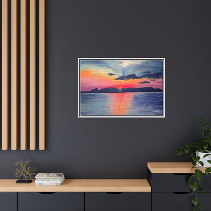 Sleeping Giant at Dawn Framed Wall Art