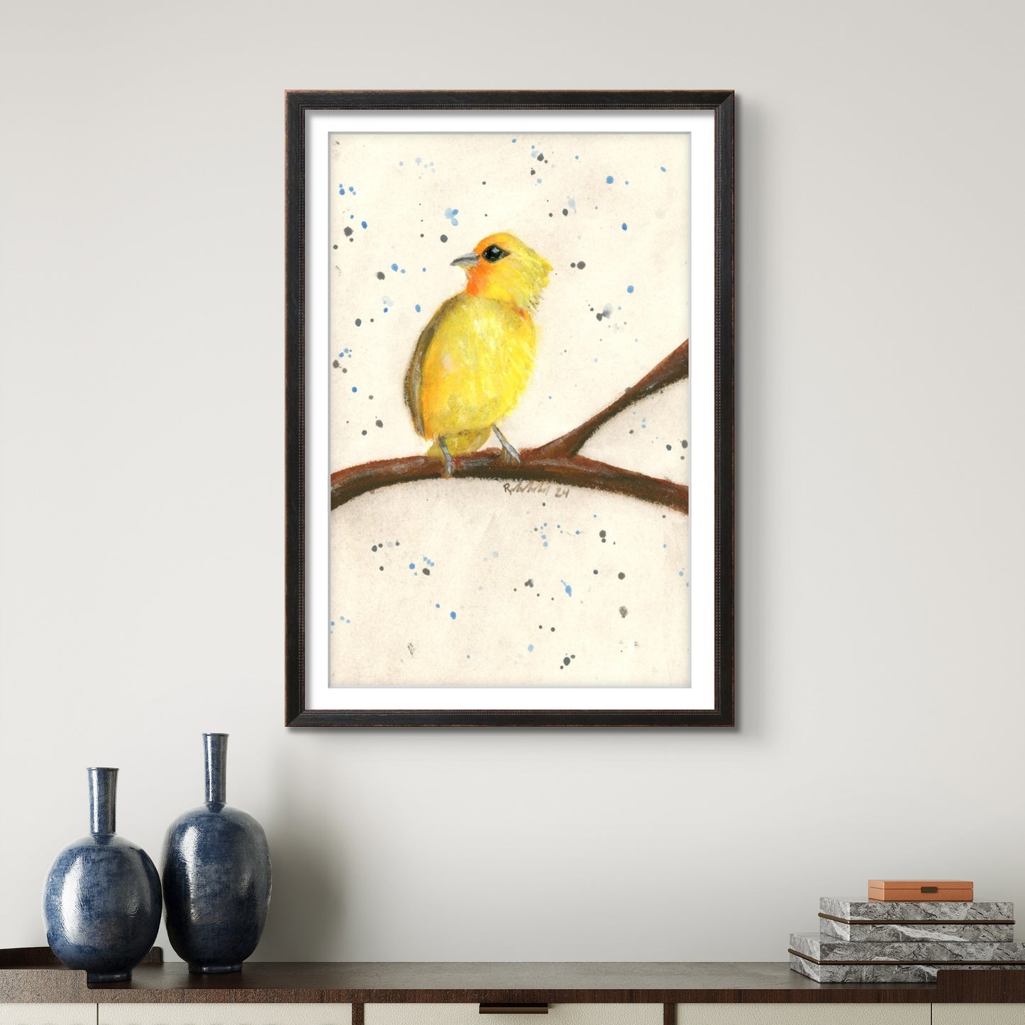 Yellow Bird 8x10 Museum Grade Fine Art Print