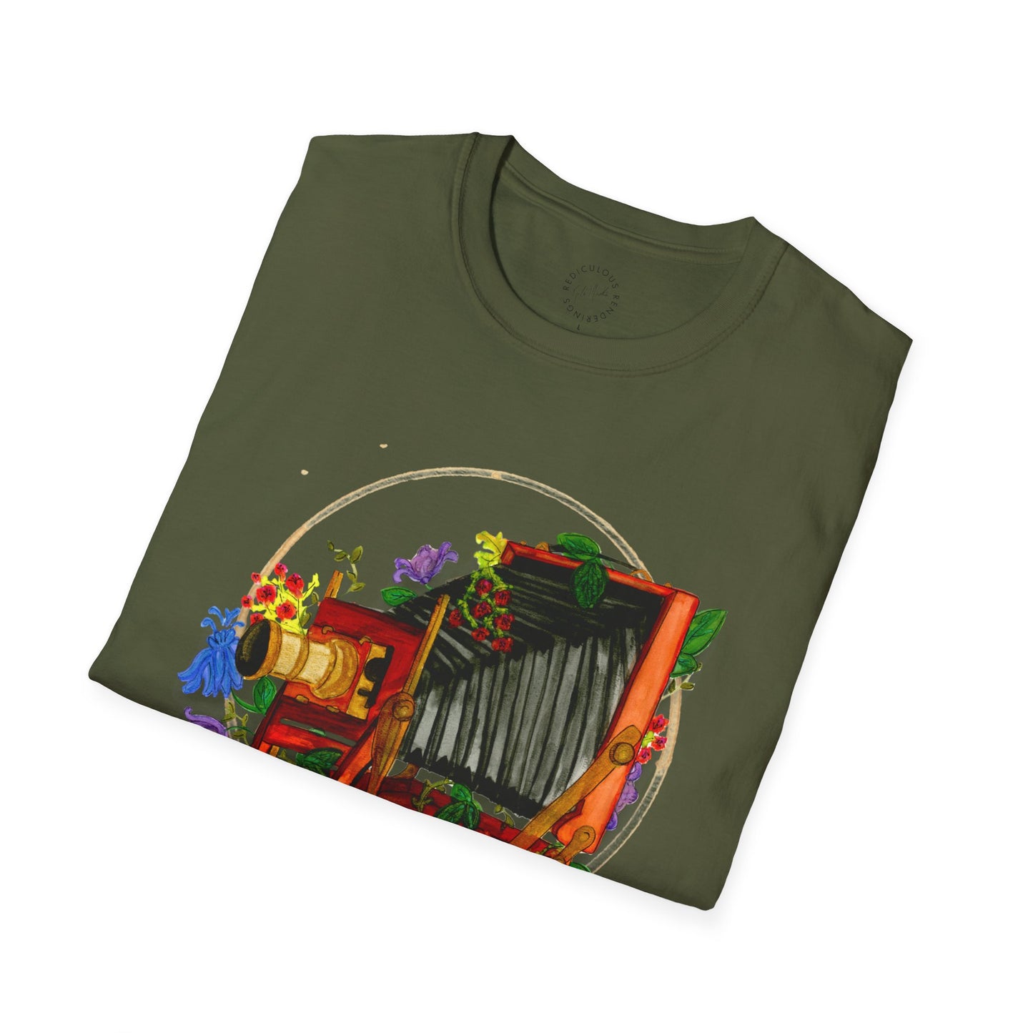 Vintage Camera Unisex Softstyle T-Shirt