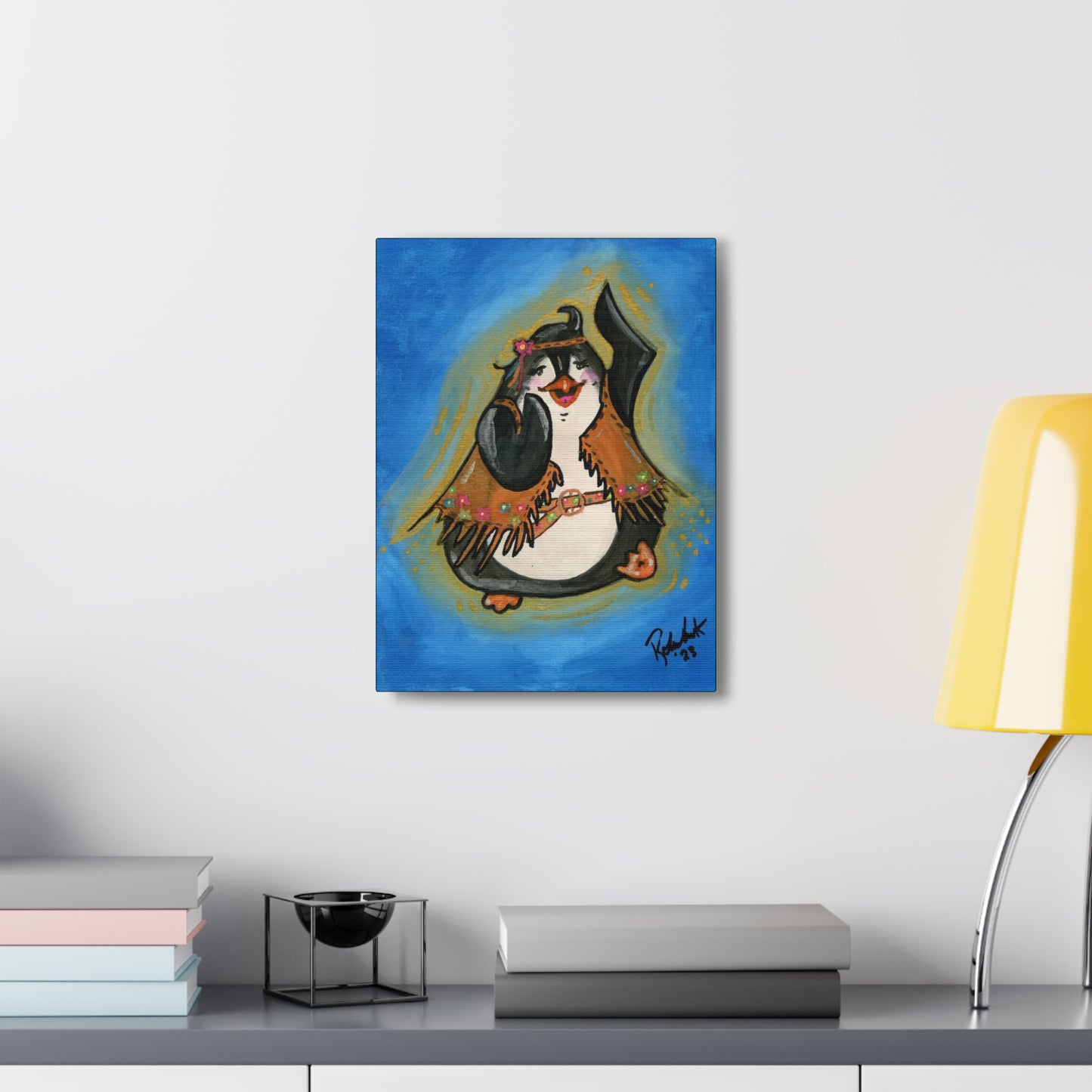 Penguin Canvas Gallery Wraps