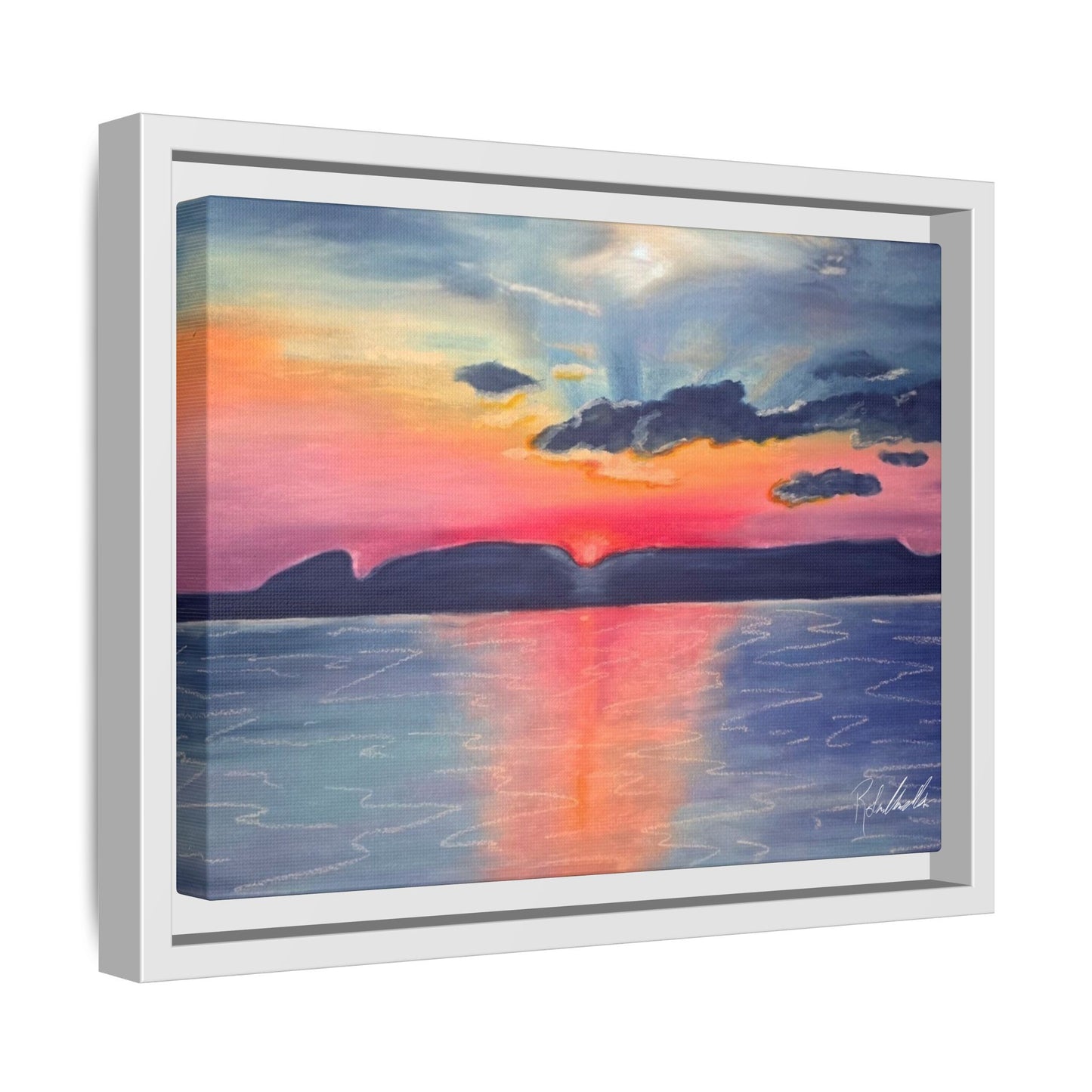 Sleeping Giant at Dawn Framed Wall Art