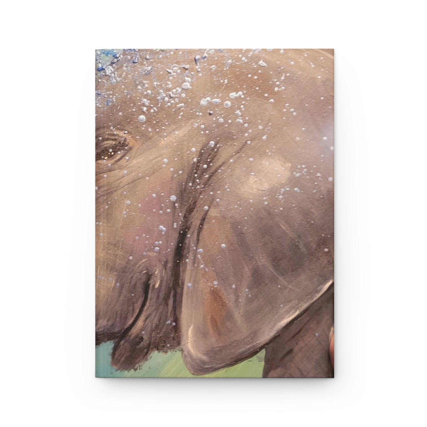 Elephant Hardcover Journal Matte 150 Pages, Printed Cover