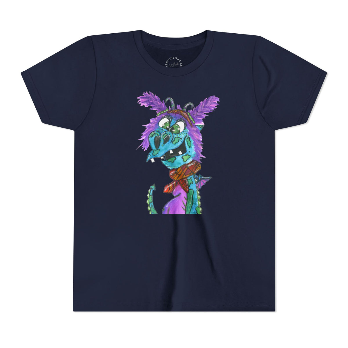 Youth Tee — Colorful Friendly Monster Kids Graphic T-Shirt