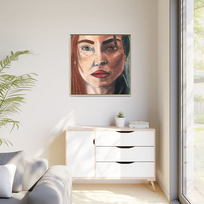 Beyond Race Woman Framed Wall Art