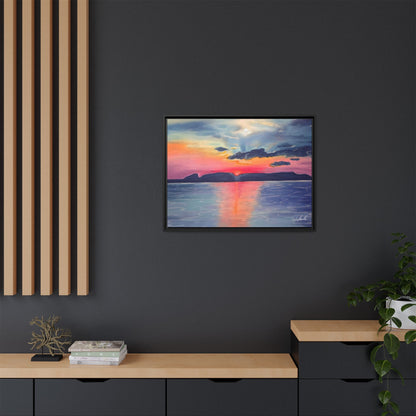 Sleeping Giant at Dawn Framed Wall Art