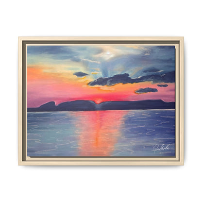 Sleeping Giant at Dawn Framed Wall Art