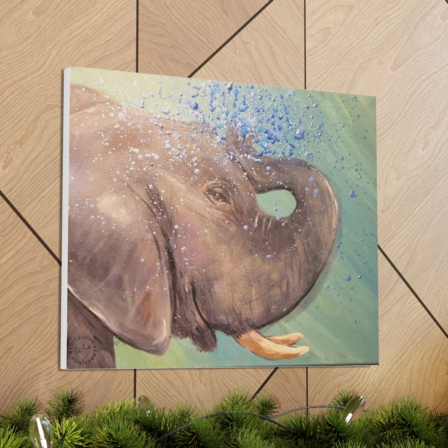 Elephant Canvas Gallery Wraps