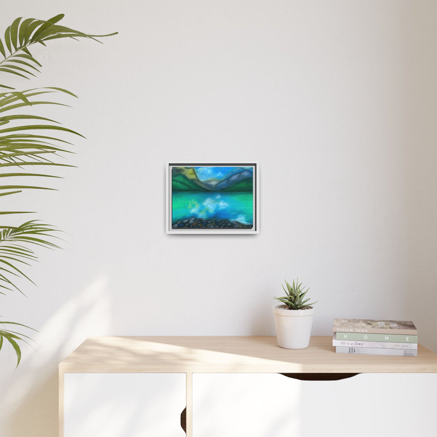 Mountain Lake Framed Wall Art