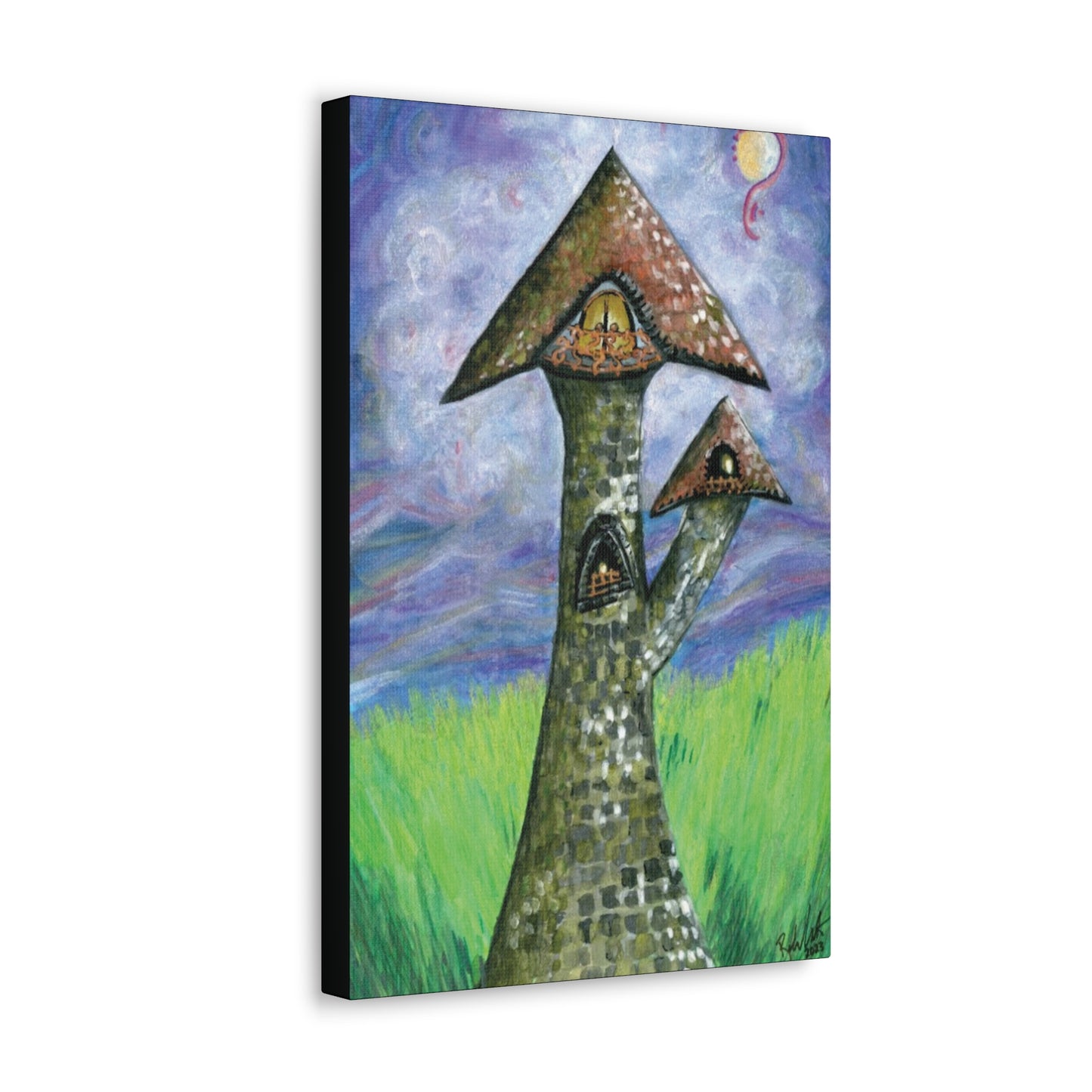 Castle Tower Canvas Gallery Wrap
