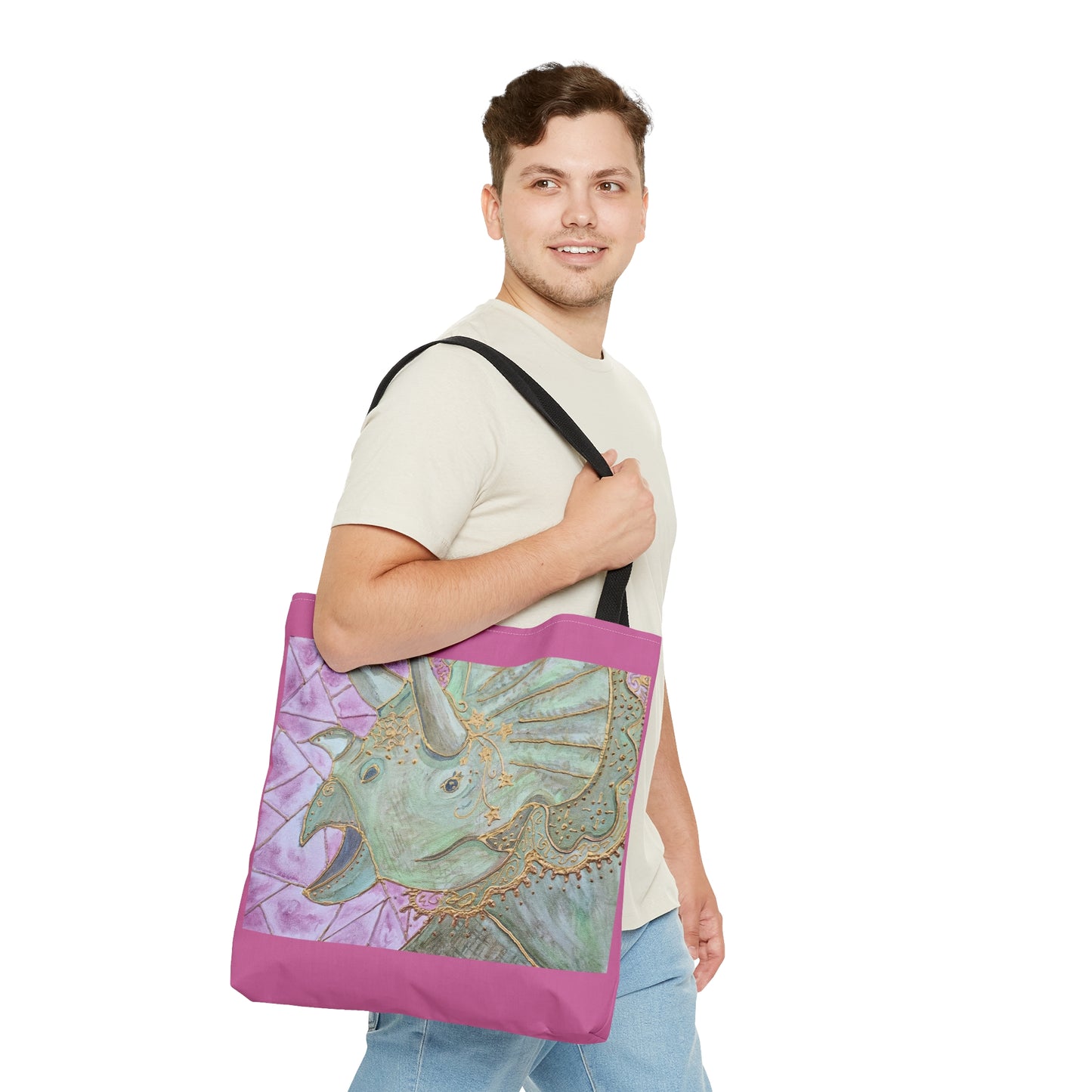 Triceratops Tote Bag