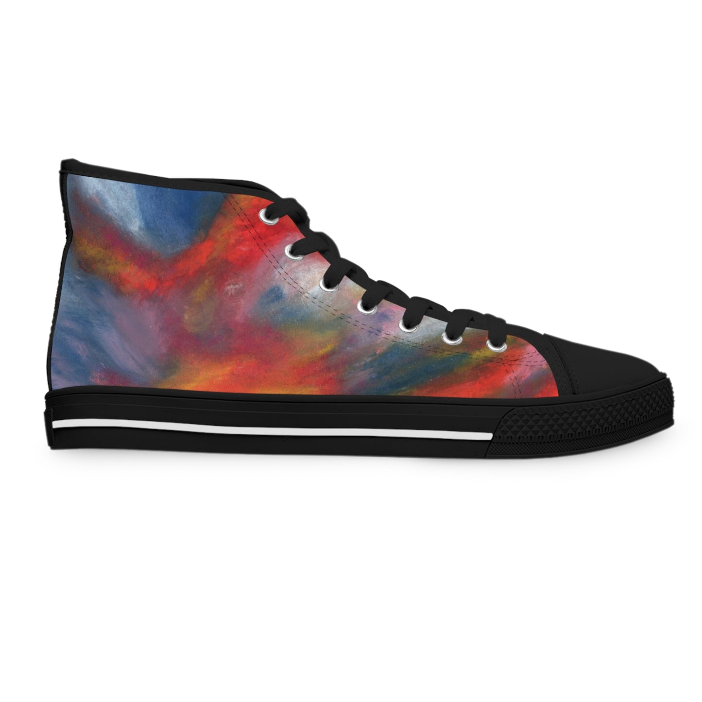 Sunset Over Lake Unisex Classic High Top Sneakers