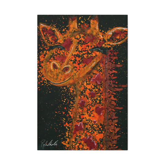 Giraffe Canvas Gallery Wraps