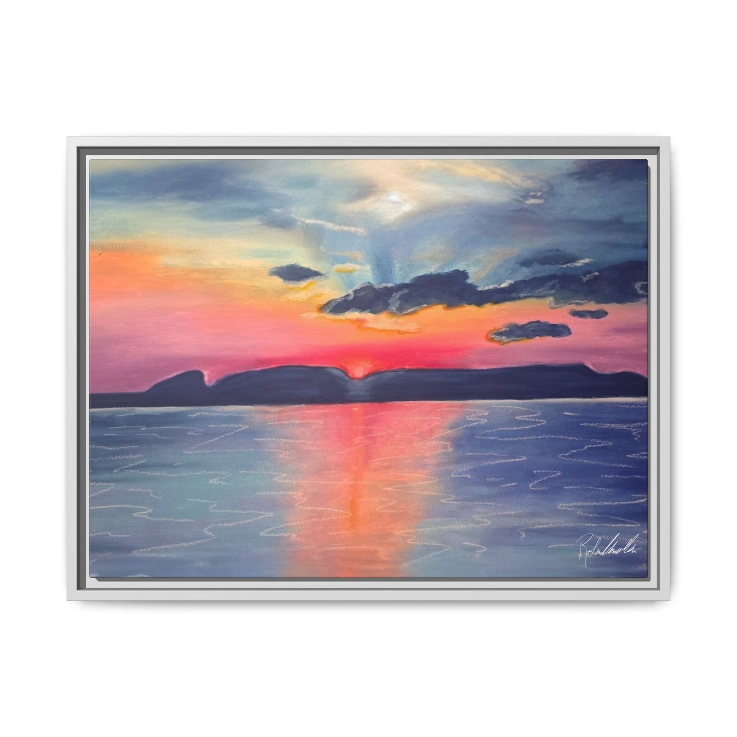 Sleeping Giant at Dawn Framed Wall Art