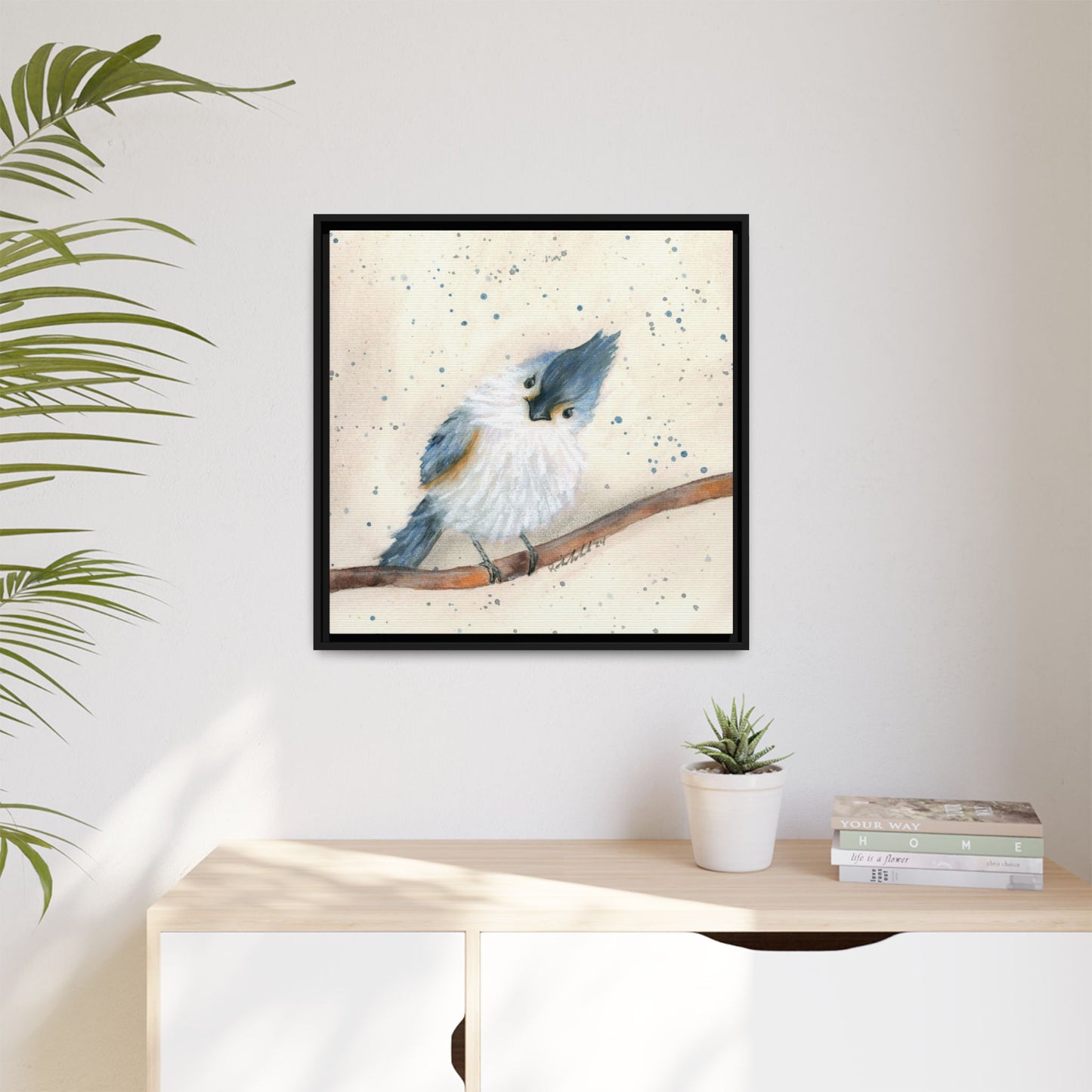 Blue Bird Framed Wall Art