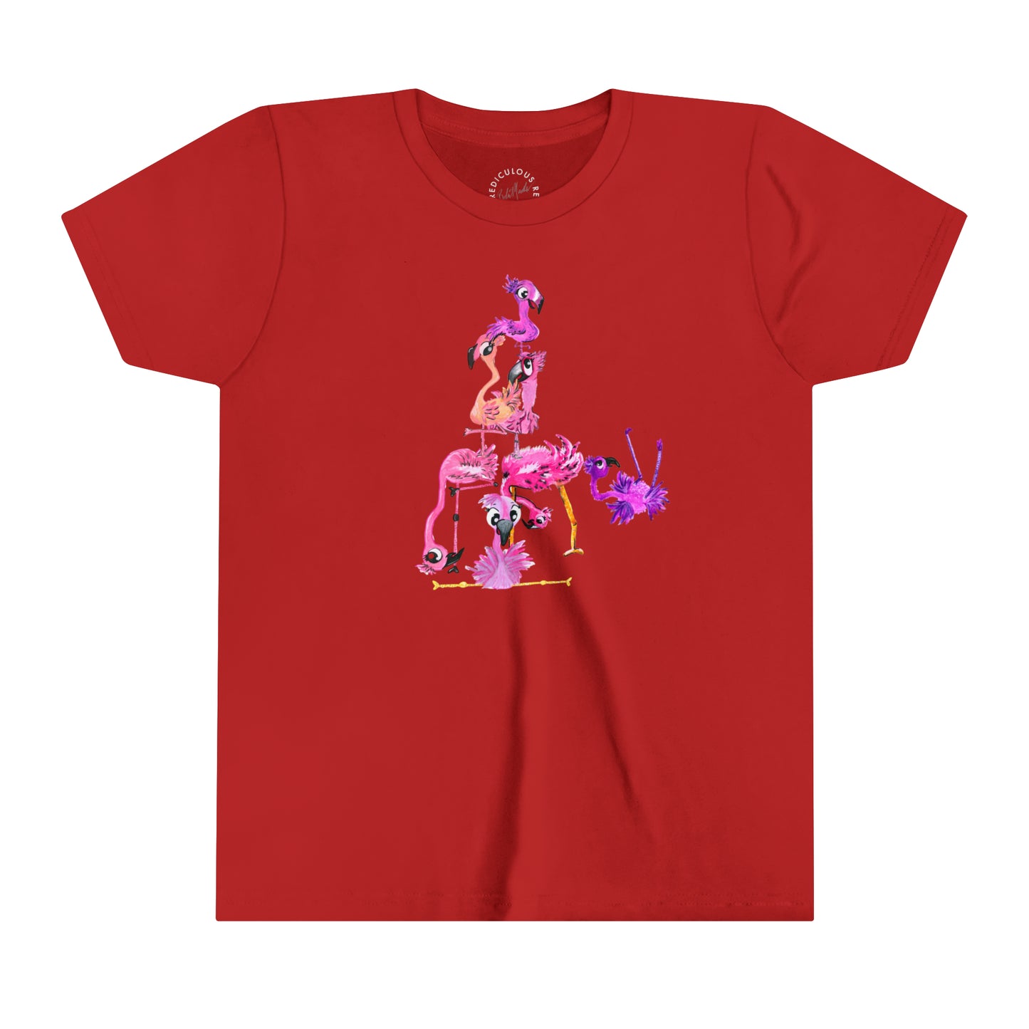 Flock of Flamingos Kids T-Shirt