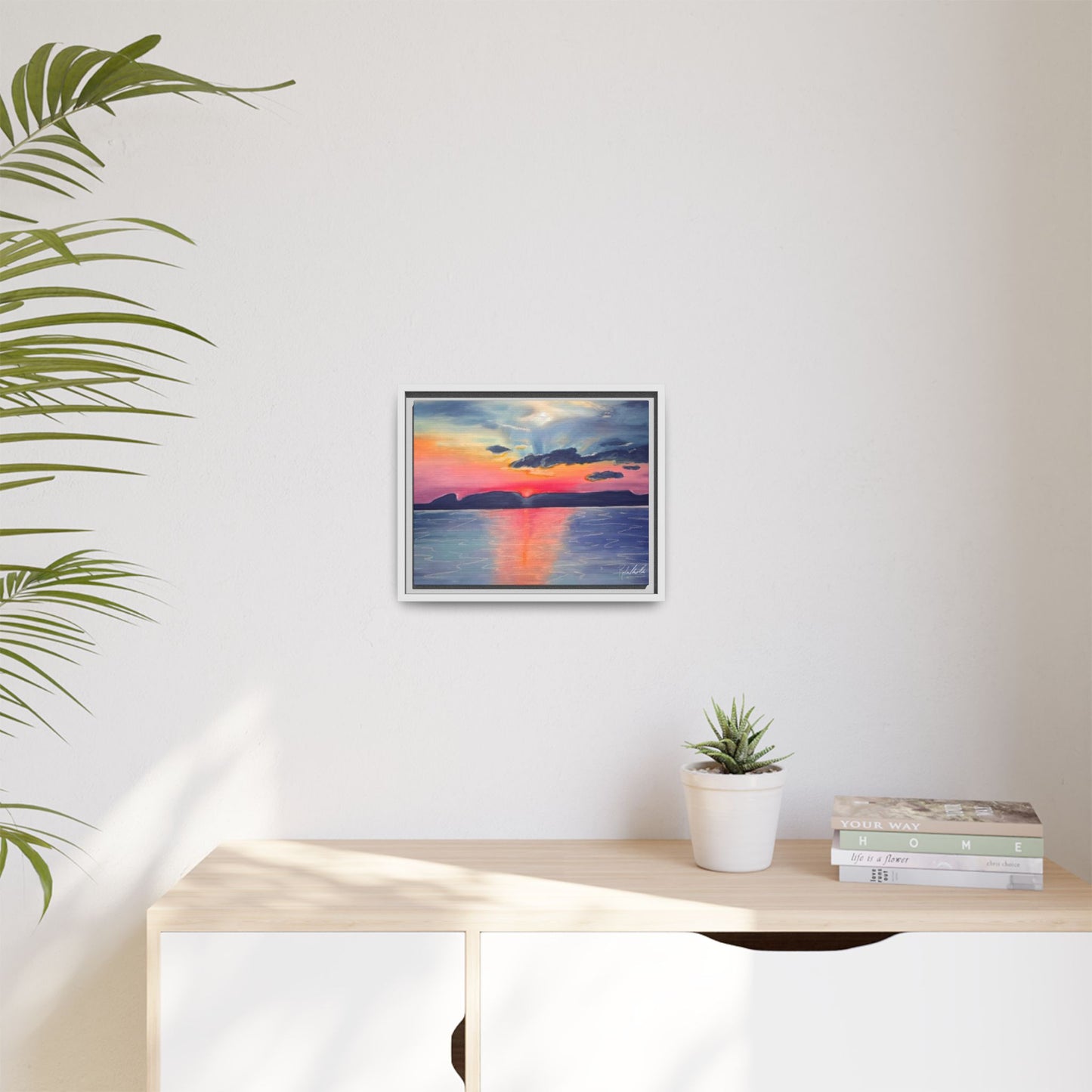 Sleeping Giant at Dawn Framed Wall Art
