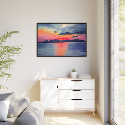 Sleeping Giant at Dawn Framed Wall Art
