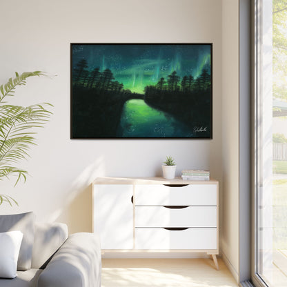 Northern Lights Framed Wall Art
