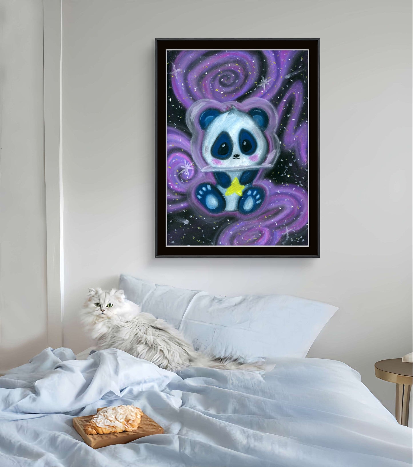 Space Panda 8x10 Museum Grade Fine Art Print