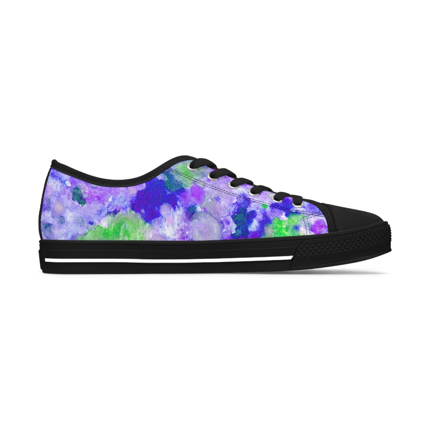 Purple Dot Unisex Classic Low Top Sneakers