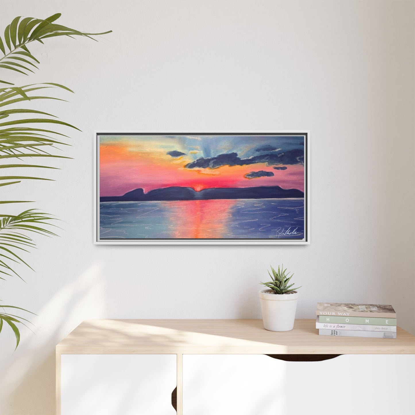 Sleeping Giant at Dawn Framed Wall Art